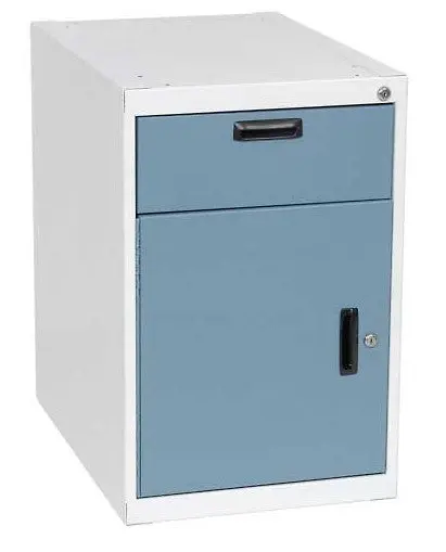 Heavy Duty Modular Cabinets - Swing Door + 6" Drawer + Locker 1