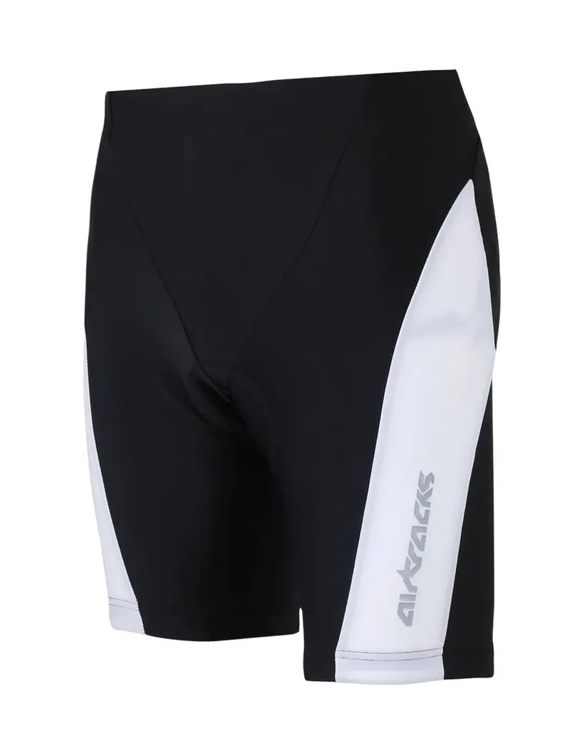 Herren Fahrradhose Kurz Pro T Schwarz Weiss 1