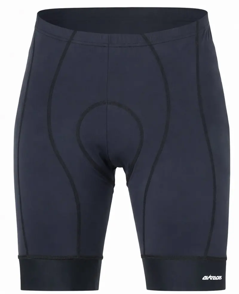 Herren Fahrradhose Kurz Radhose Comfort Line Schwarz 1