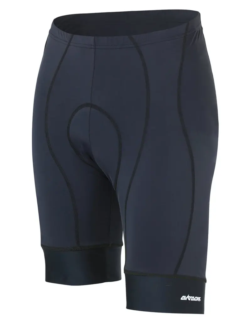 Herren Fahrradhose Kurz Radhose Comfort Line Schwarz 2