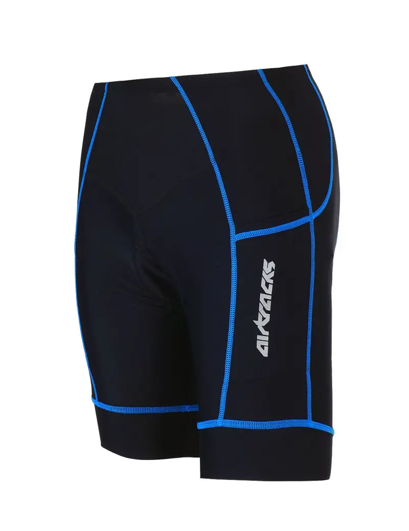 Herren Fahrradhose Kurz Radhose Pro Schwarz Blau 1