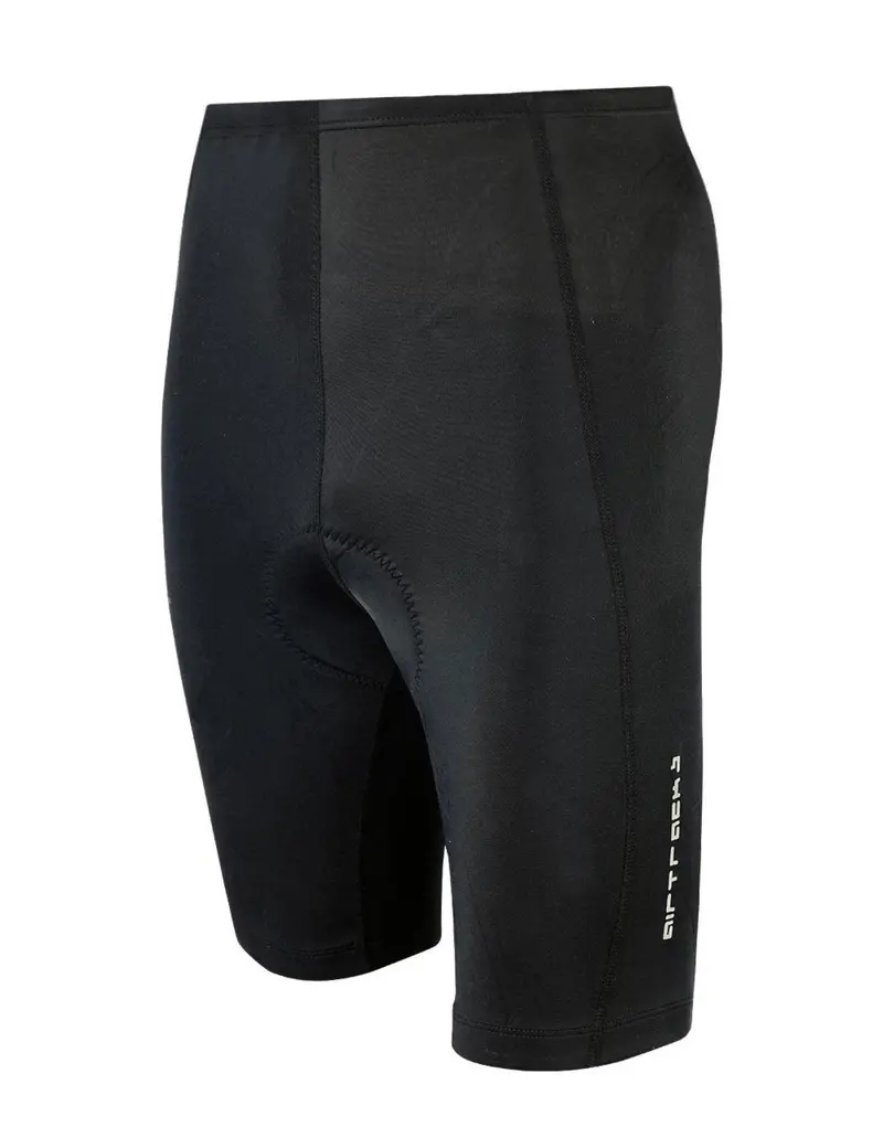 Herren Fahrradhose Kurz Team Schwarz 1