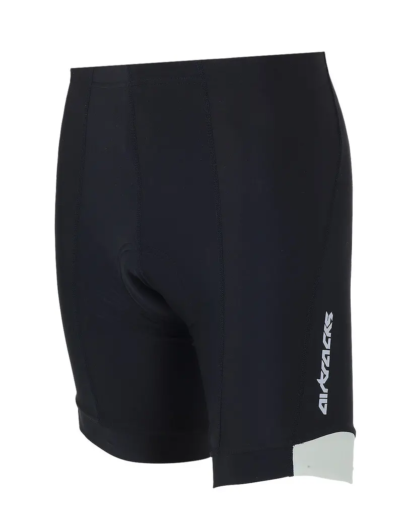 Herren Fahrradhose Kurz Team Schwarz-Grau Setprodukt 1