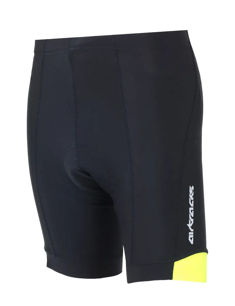 Herren Fahrradhose Kurz Team Schwarz-Neon Setprodukt 1