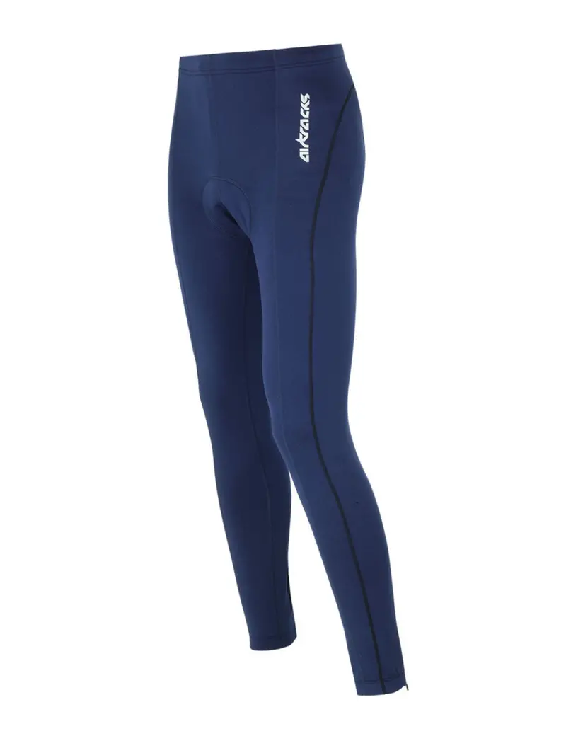 Herren Fahrradhose Lang Blau 1