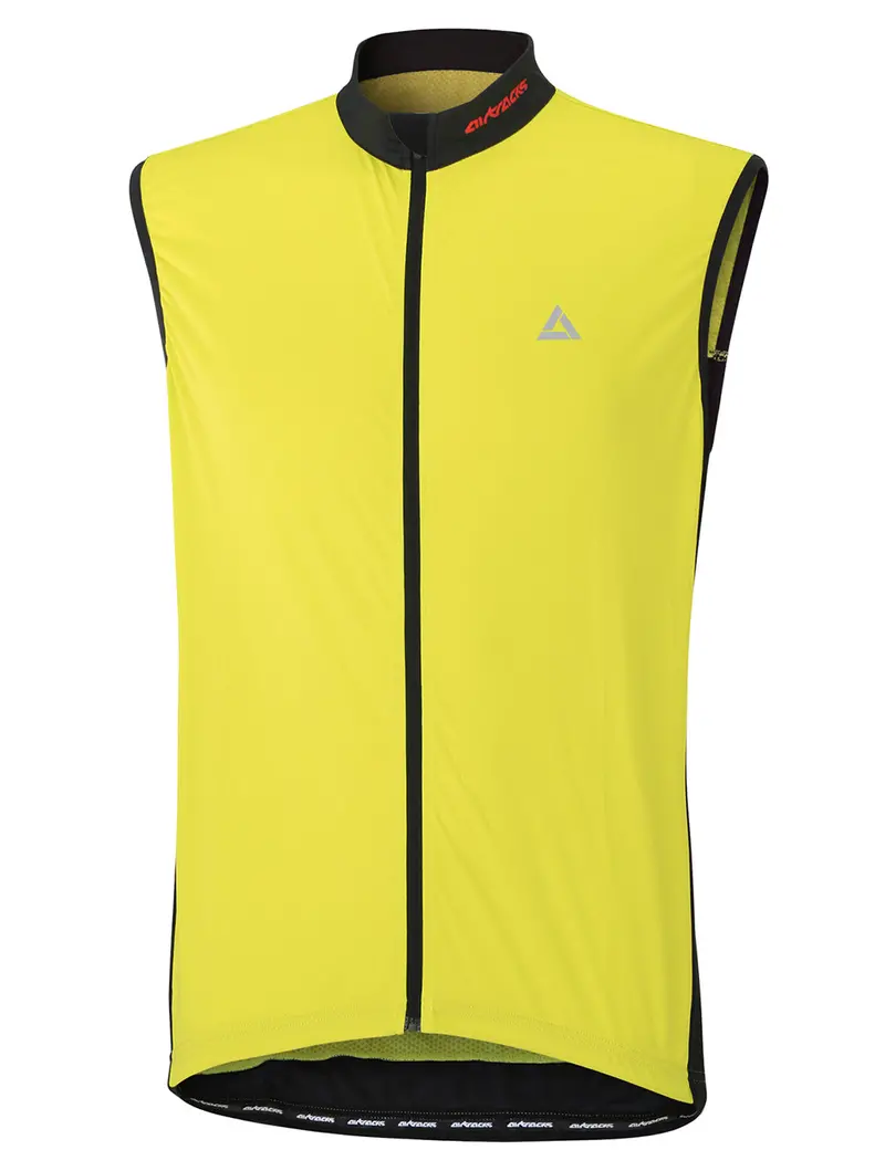 Herren Fahrradtrikot Ärmellos Comfort Line Neon-Schwarz Setprodukt 1