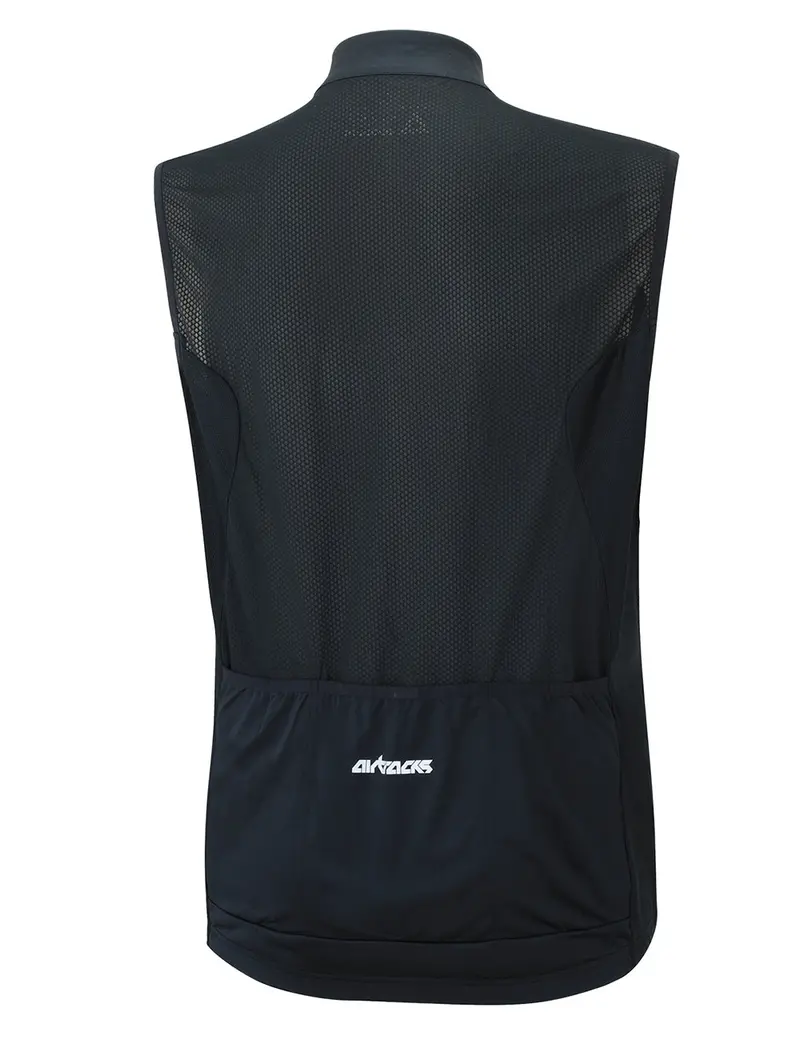 Herren Fahrradtrikot Ärmellos Comfort Line Schwarz Setprodukt 2