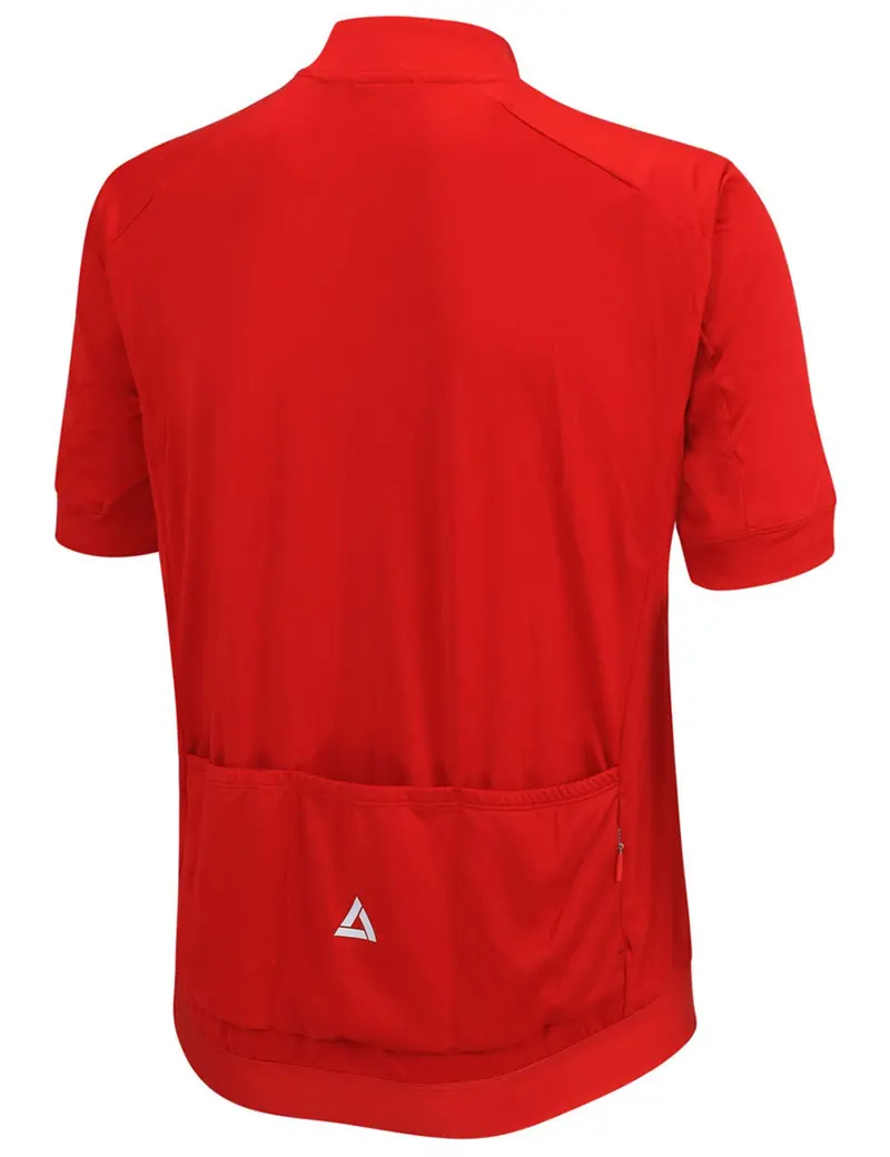 Herren Fahrradtrikot Kurzarm Air Tech Ii Rot Setprodukt 2