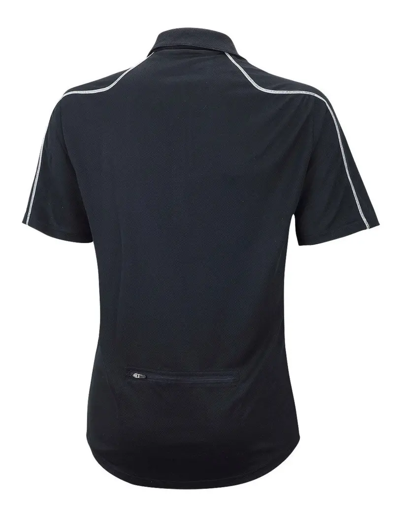 Herren Fahrradtrikot Kurzarm Air Tech Schwarz 2
