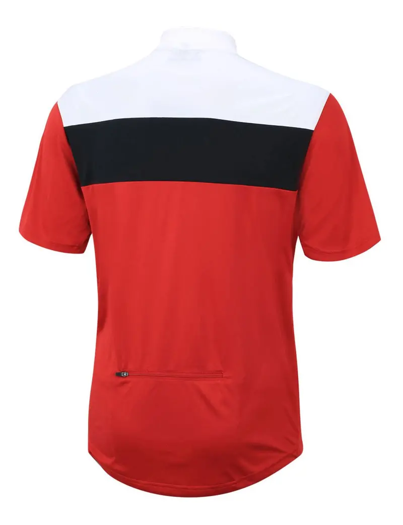Herren Fahrradtrikot Kurzarm Pro Air Rot 2