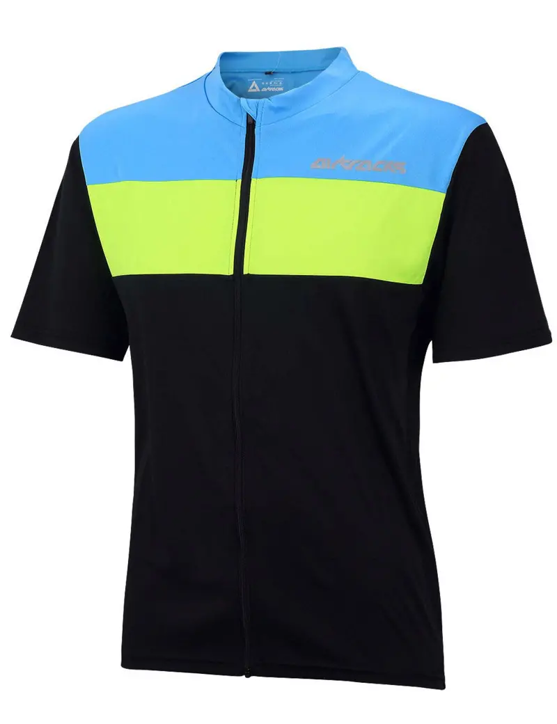 Herren Fahrradtrikot Kurzarm Pro Air Schwarz 1