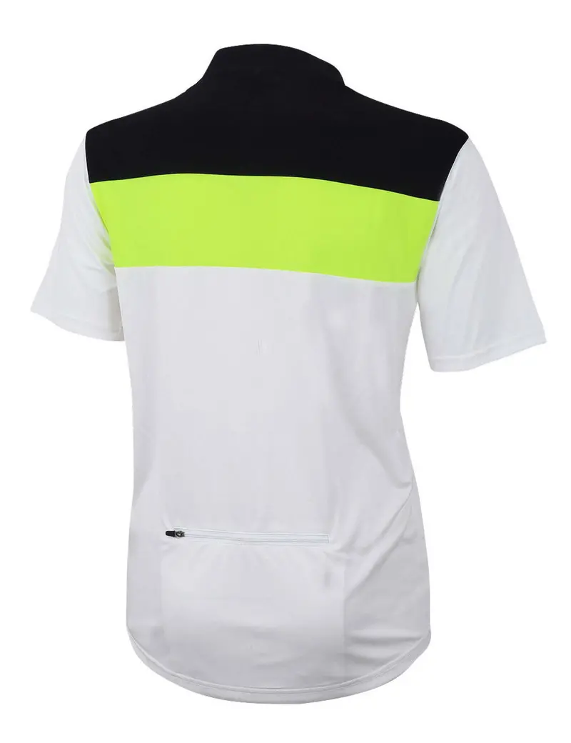 Herren Fahrradtrikot Kurzarm Pro Air Weiss 2