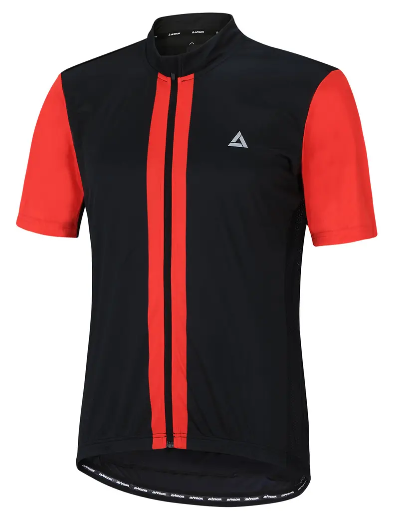 Herren Fahrradtrikot Kurzarm Pro Line Ii Schwarz-Rot Setprodukt 1