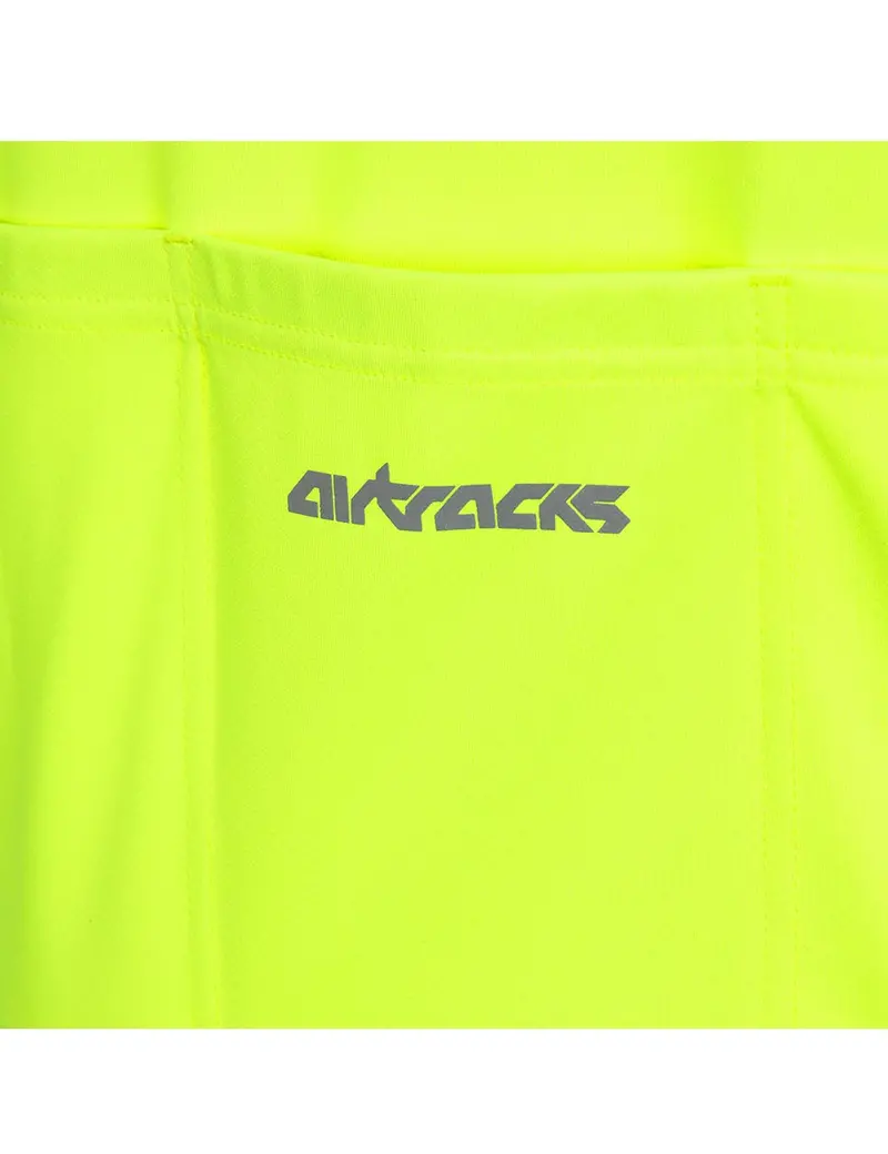 Herren Fahrradtrikot Kurzarm Pro T Ii Neon-Schwarz Setprodukt 3