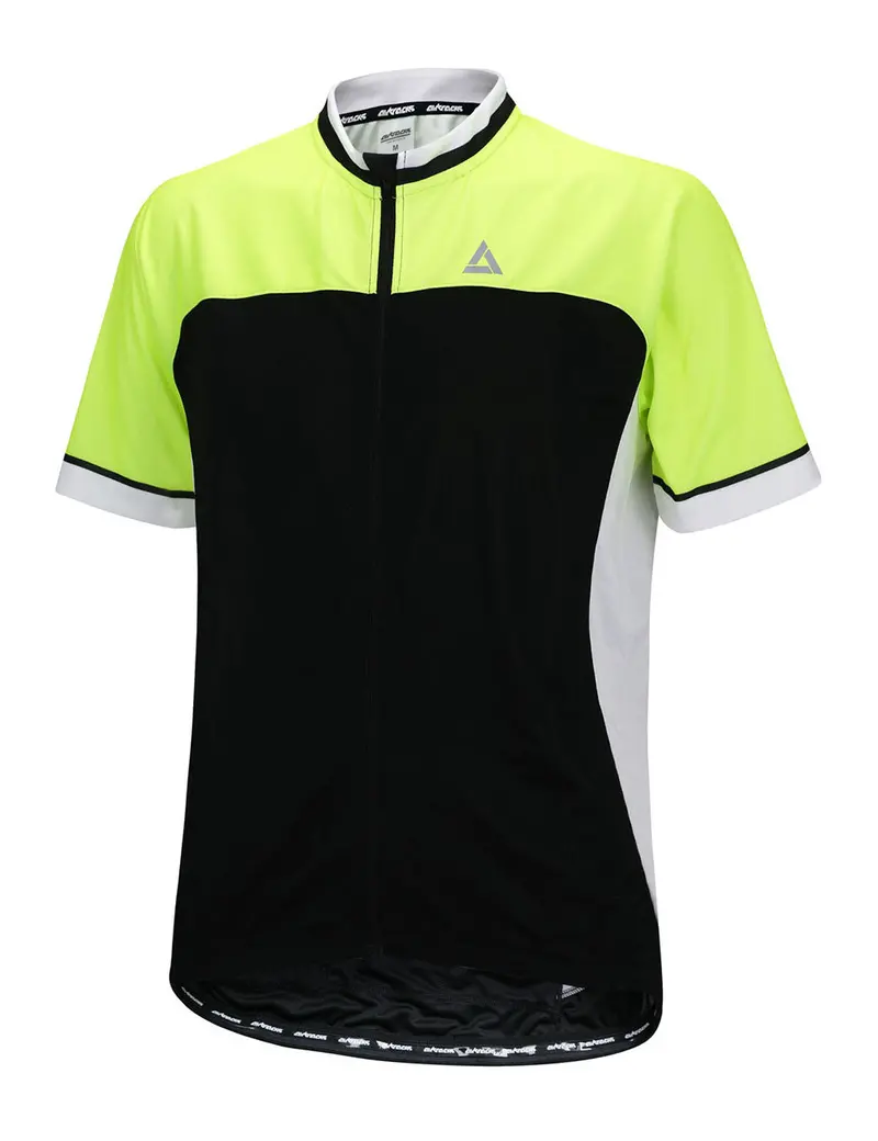 Herren Fahrradtrikot Kurzarm Pro T Ii Schwarz-Neon Setprodukt 1