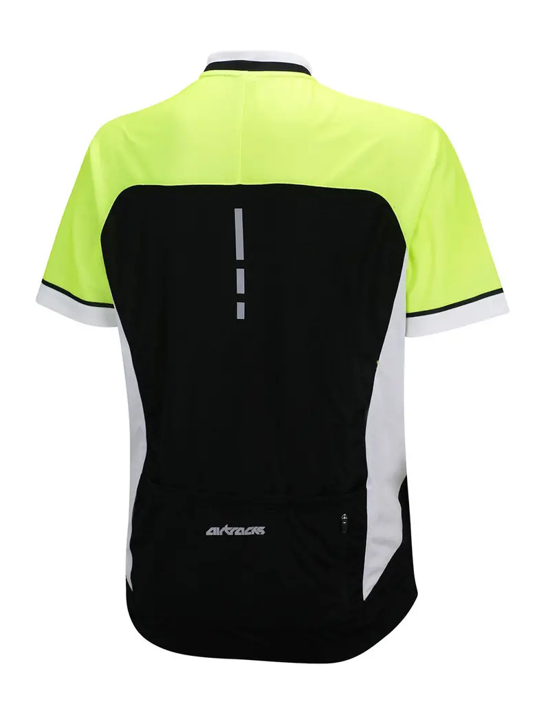 Herren Fahrradtrikot Kurzarm Pro T Ii Schwarz-Neon Setprodukt 5