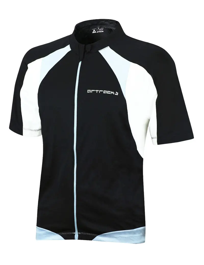 Herren Fahrradtrikot Kurzarm Pro T Schwarz 1