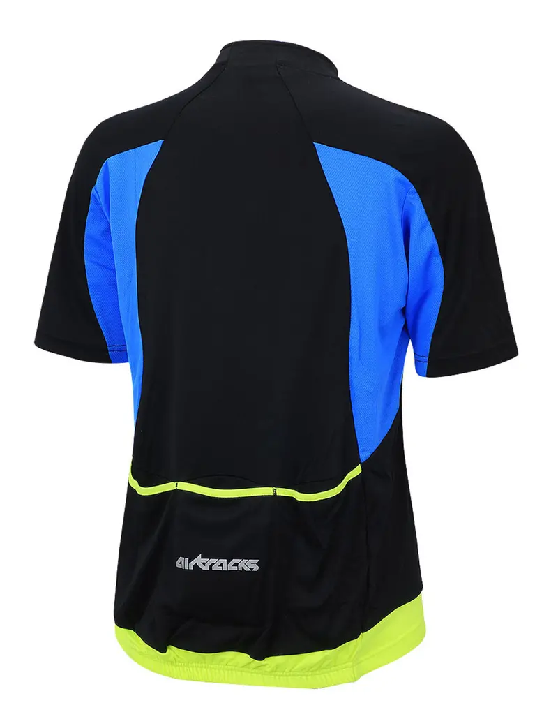 Herren Fahrradtrikot Kurzarm Pro T Schwarz-Neon Setprodukt 2