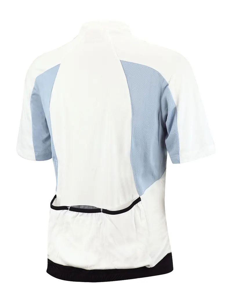 Herren Fahrradtrikot Kurzarm Pro T Weiss Setprodukt 2