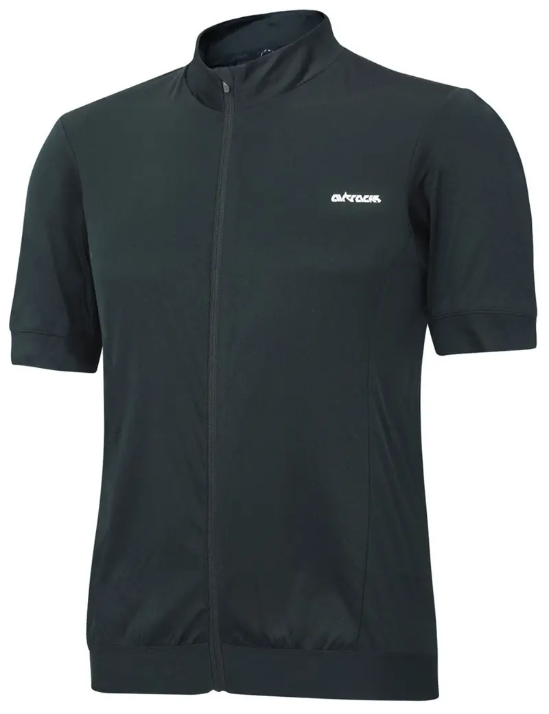 Herren Fahrradtrikot Kurzarm Radtrikot Air Tech Ii Schwarz 2