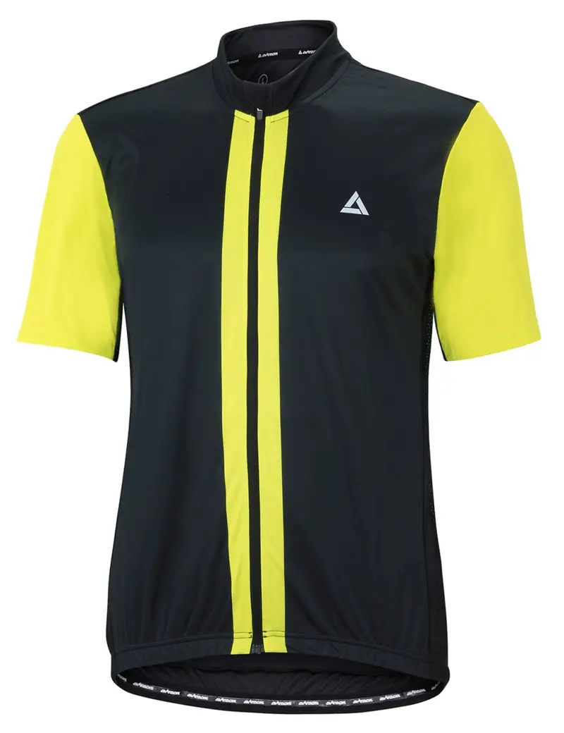 Herren Fahrradtrikot Kurzarm Radtrikot Pro Line Ii Schwarz Neon 2
