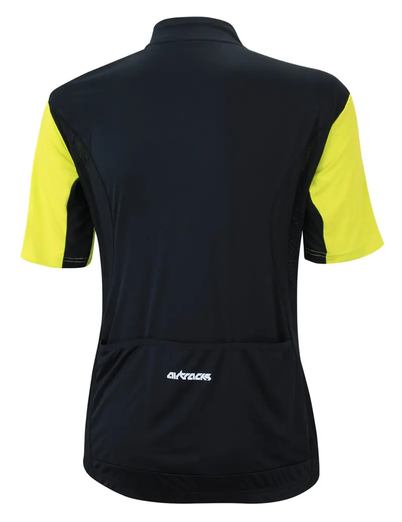 Herren Fahrradtrikot Kurzarm Radtrikot Pro Line Ii Schwarz Neon 3