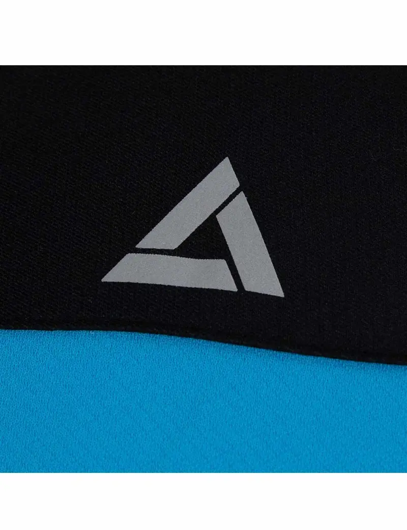 Herren Fahrradtrikot Kurzarm Radtrikot Pro T Ii Blau-Schwarz 5