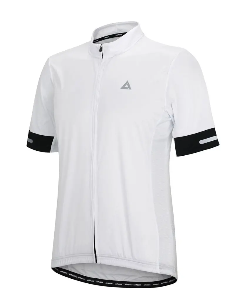 Herren Fahrradtrikot Kurzarm Radtrikot Pro Team Line Ii Weiß 1