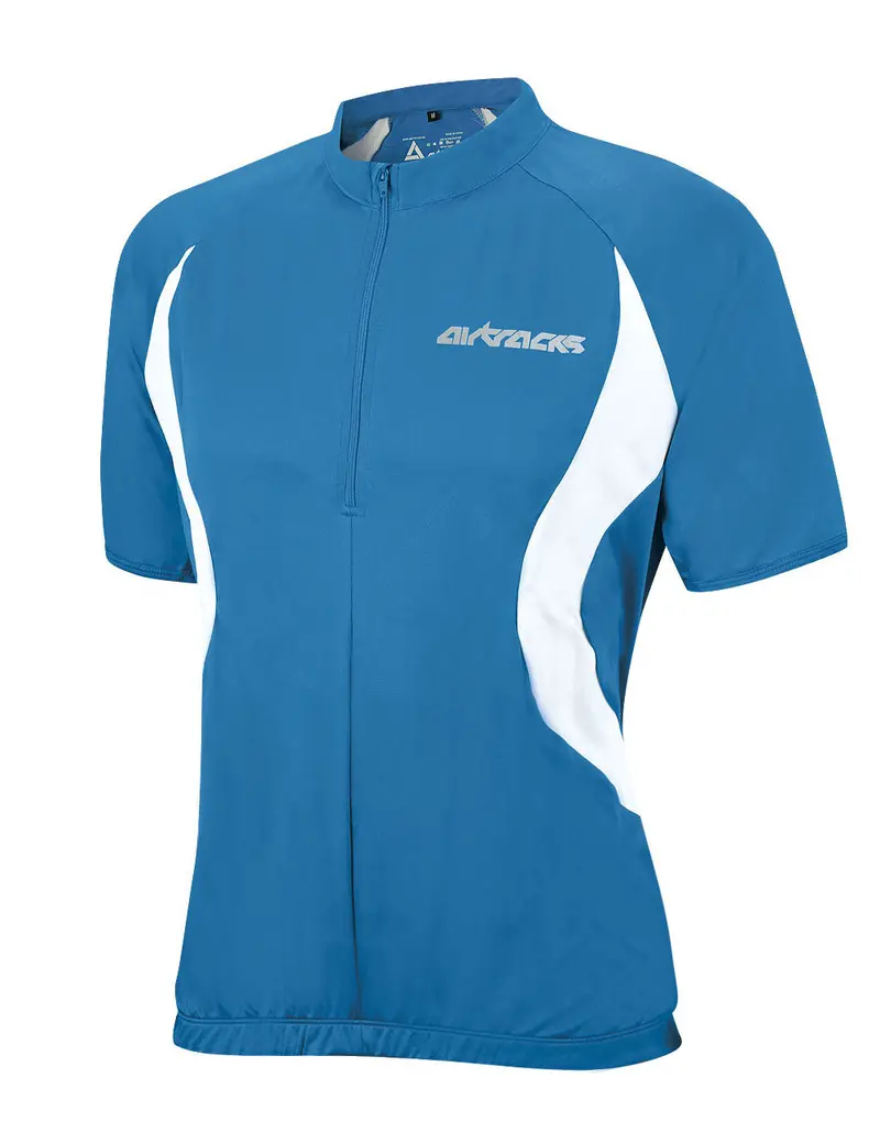 Herren Fahrradtrikot Kurzarm Team Hellblau Setprodukt 1