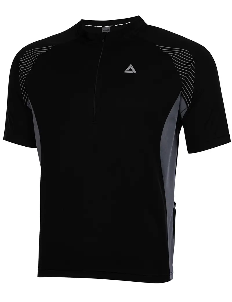 Herren Fahrradtrikot Kurzarm Team Ii  Schwarz-Grau Setprodukt 1