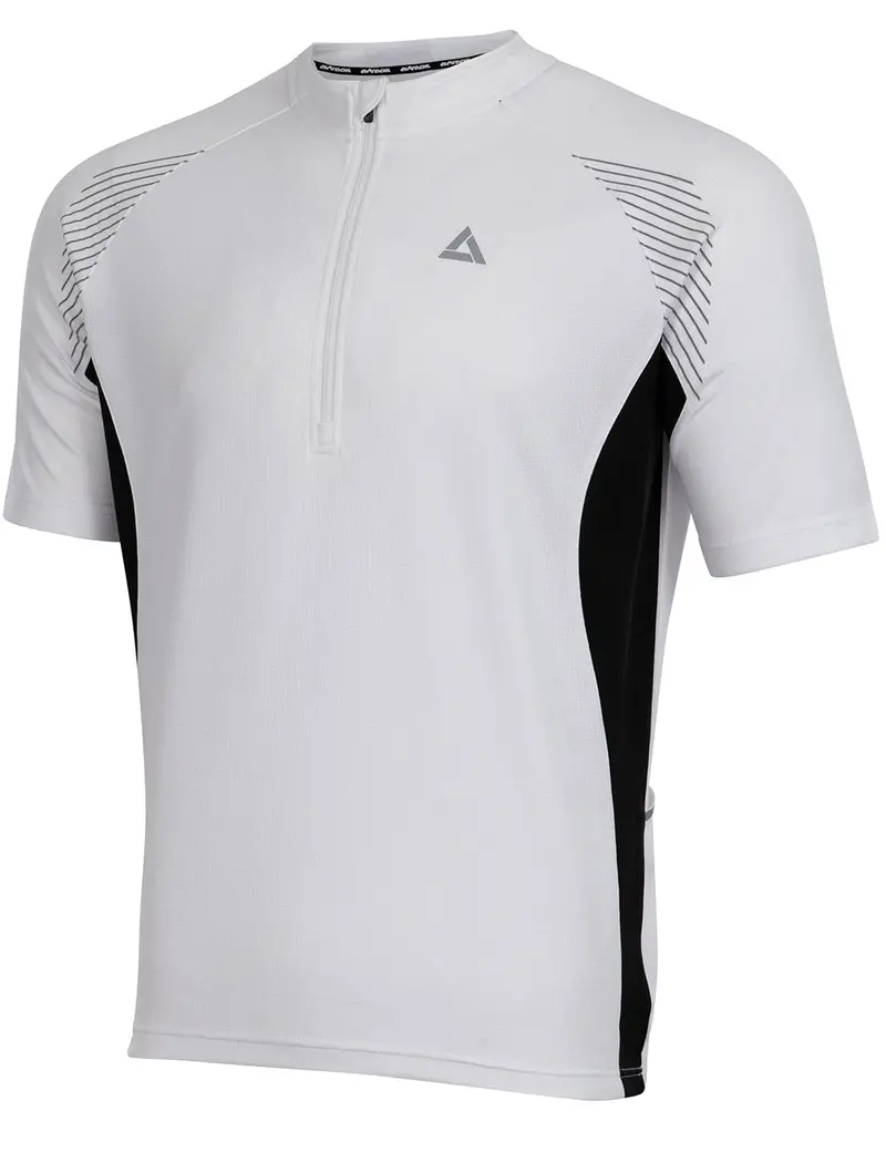 Herren Fahrradtrikot Kurzarm Team Ii Weiss-Schwarz Setprodukt 1