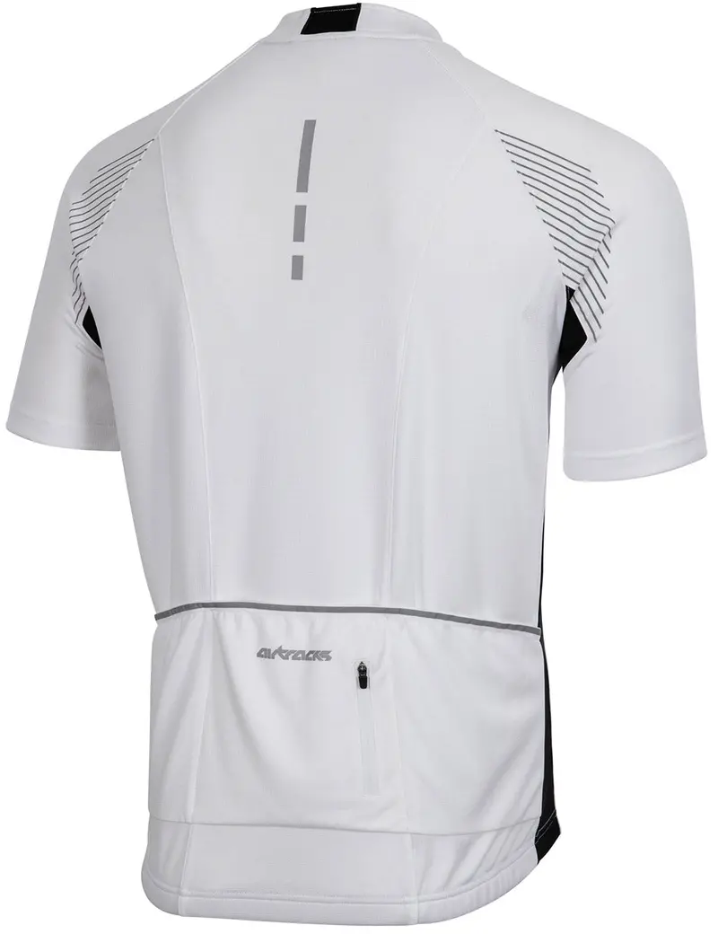 Herren Fahrradtrikot Kurzarm Team Ii Weiss-Schwarz Setprodukt 2