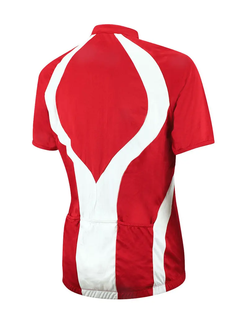 Herren Fahrradtrikot Kurzarm Team Rot Setprodukt 2