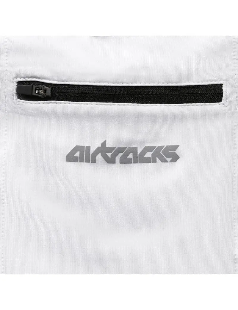 Herren Fahrradtrikot Langarm Pro Line Weiss 5