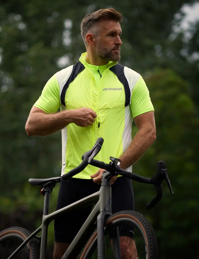 Herren Fahrradweste Set + Radhose Comfort Line 1