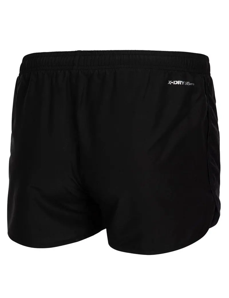 Herren Funktions Laufshorts Comfort Line Schwarz 2