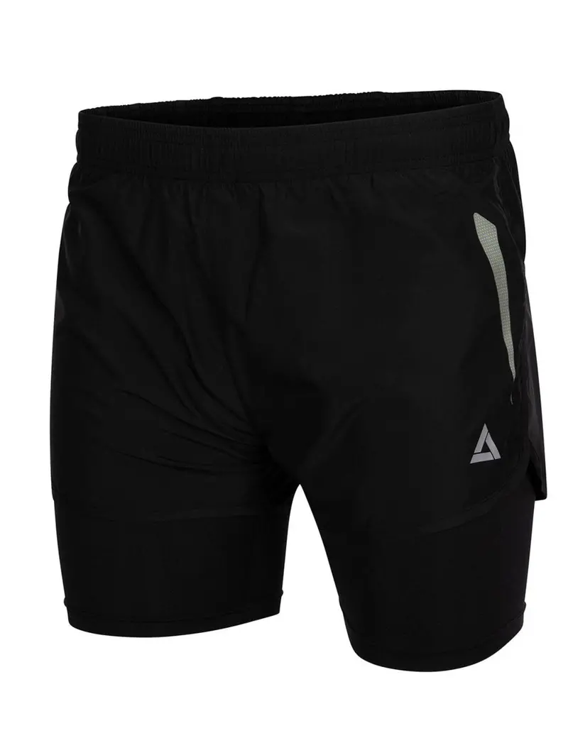 Herren Funktions Laufshorts Pro Line Schwarz 1