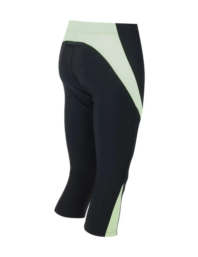 Herren Laufhose 3-4 Lang Pro Schwarz 2
