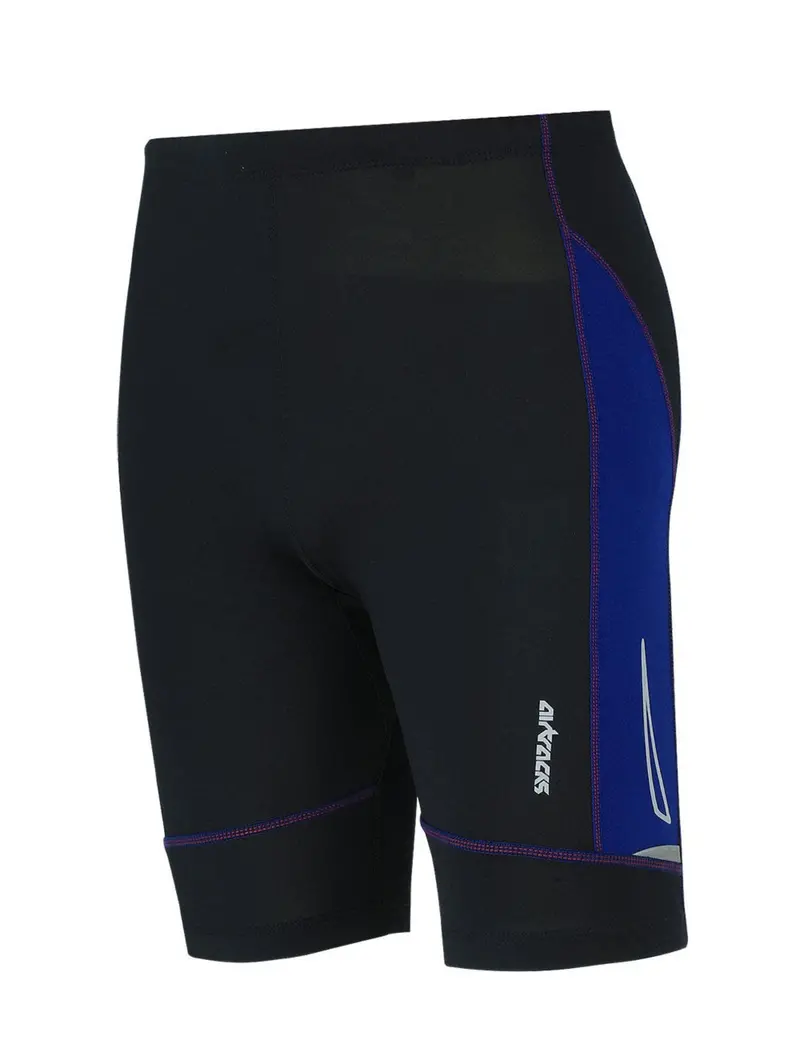 Herren Laufhose Kurz Pro Air Schwarz Blau 1