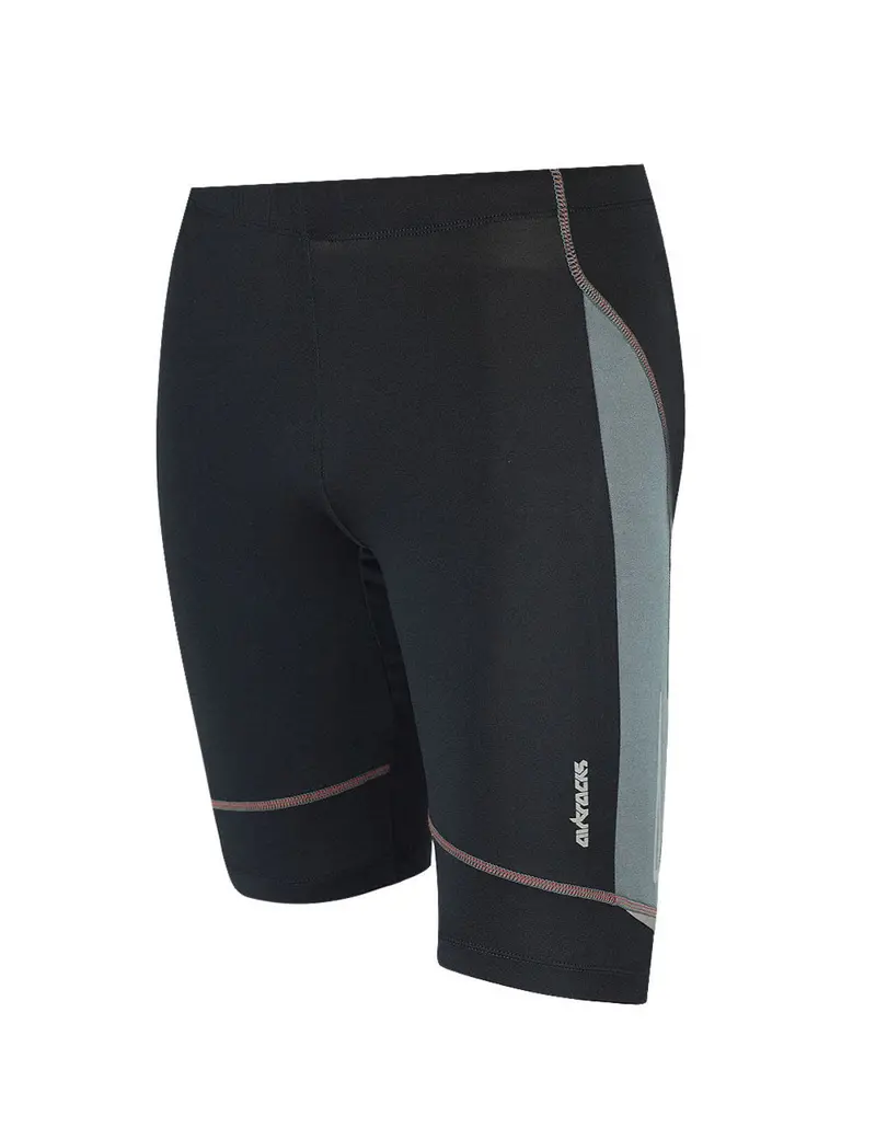 Herren Laufhose Kurz Pro Air Schwarz Grau 1