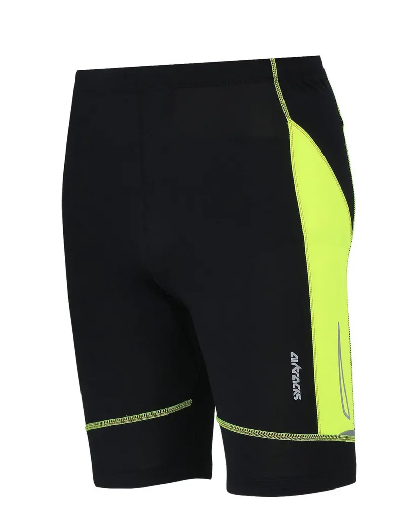 Herren Laufhose Kurz Pro Air Schwarz Neon 1