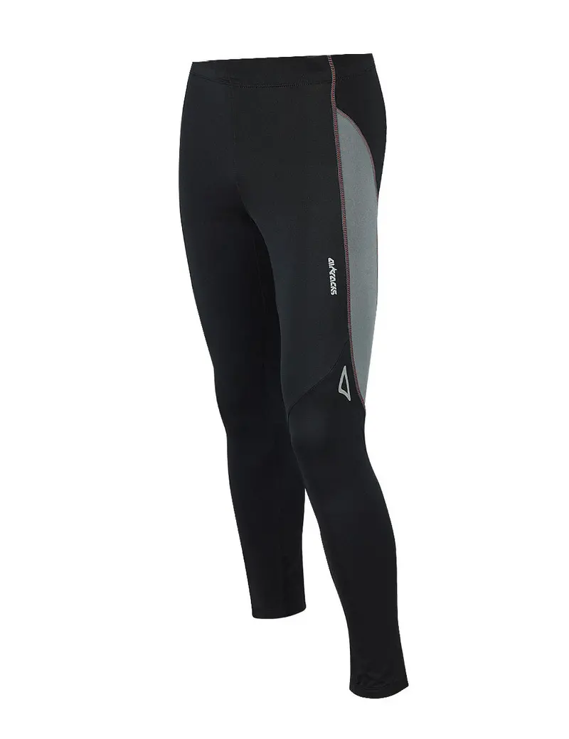 Herren Laufhose Lang Pro Air Schwarz-Grau Setprodukt 1