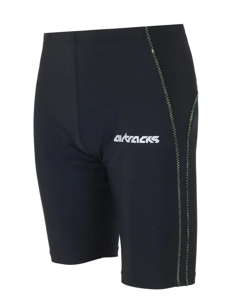 Herren Laufhose Tight Kurz Neon 1