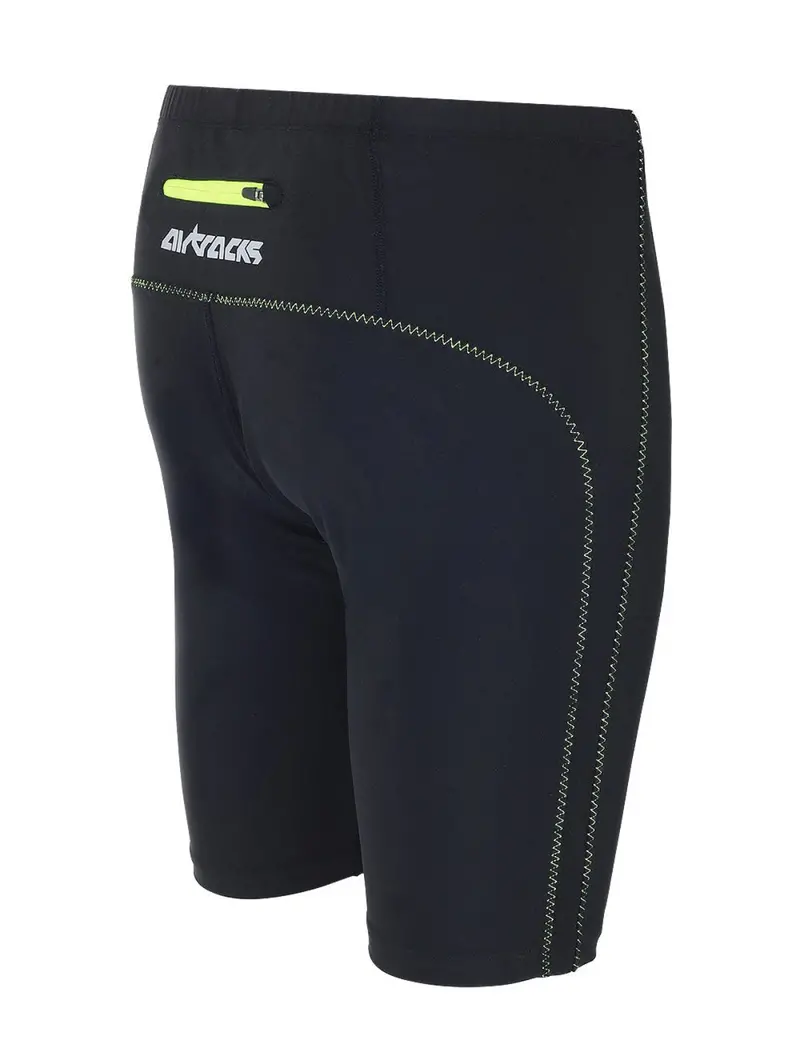 Herren Laufhose Tight Kurz Neon 2
