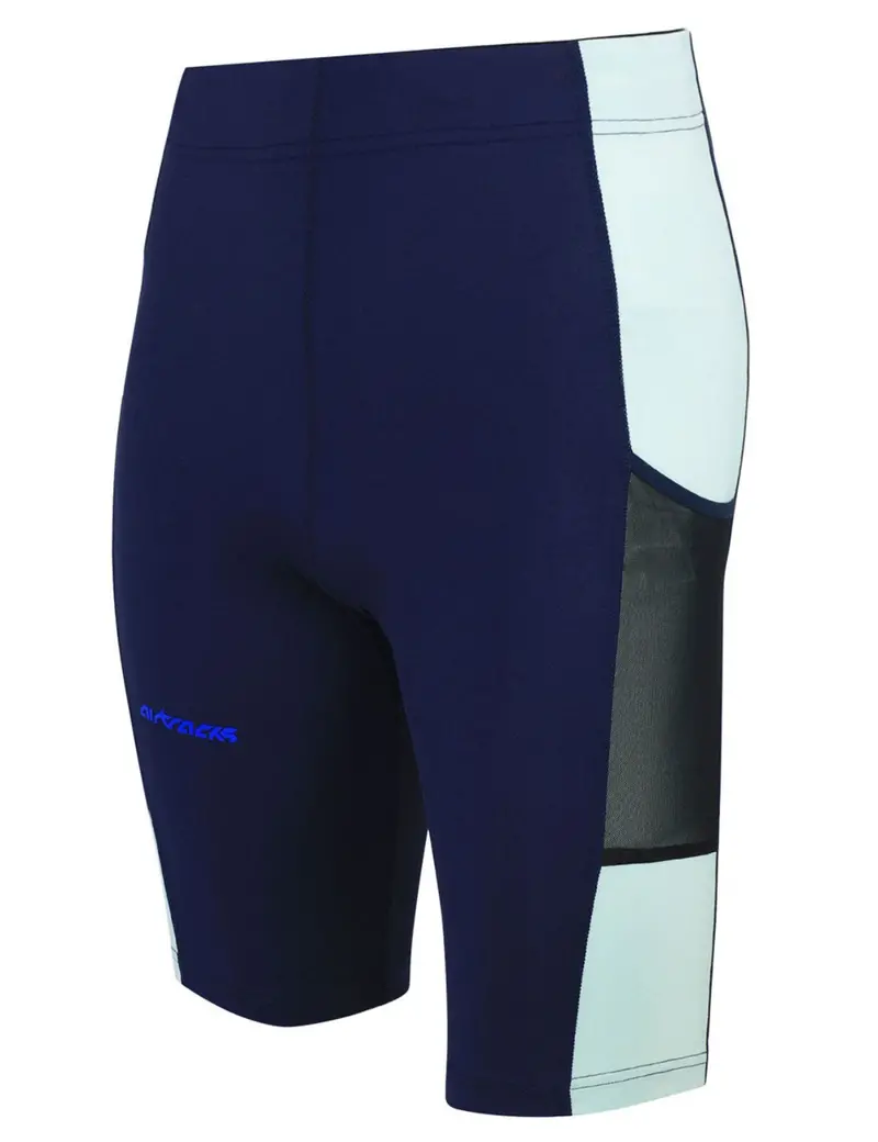 Herren Laufhose Tight Kurz Pro Team Navy Blau 1
