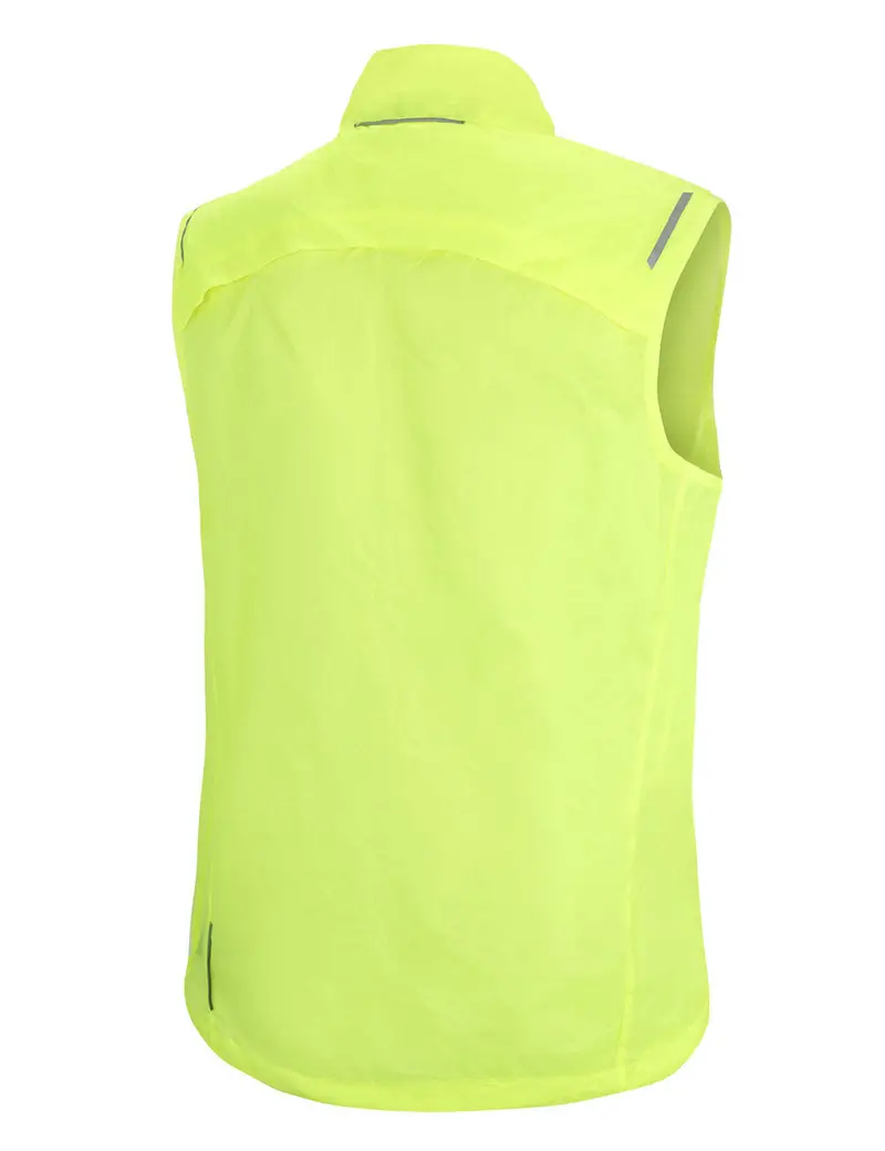 Herren Leichte Windweste Fahrradweste / Laufweste Comfort Line Neon Setprodukt 2