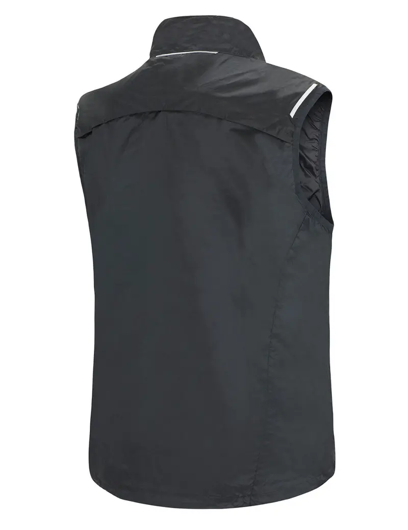 Herren Leichte Windweste Fahrradweste / Laufweste Comfort Line Schwarz Setprodukt 3