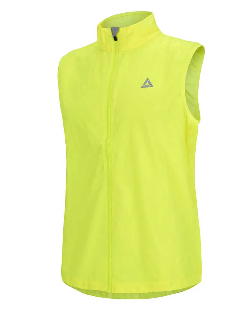 Herren Leichte Windweste Fahrradweste / Laufweste Pro Line Neon Setprodukt 1