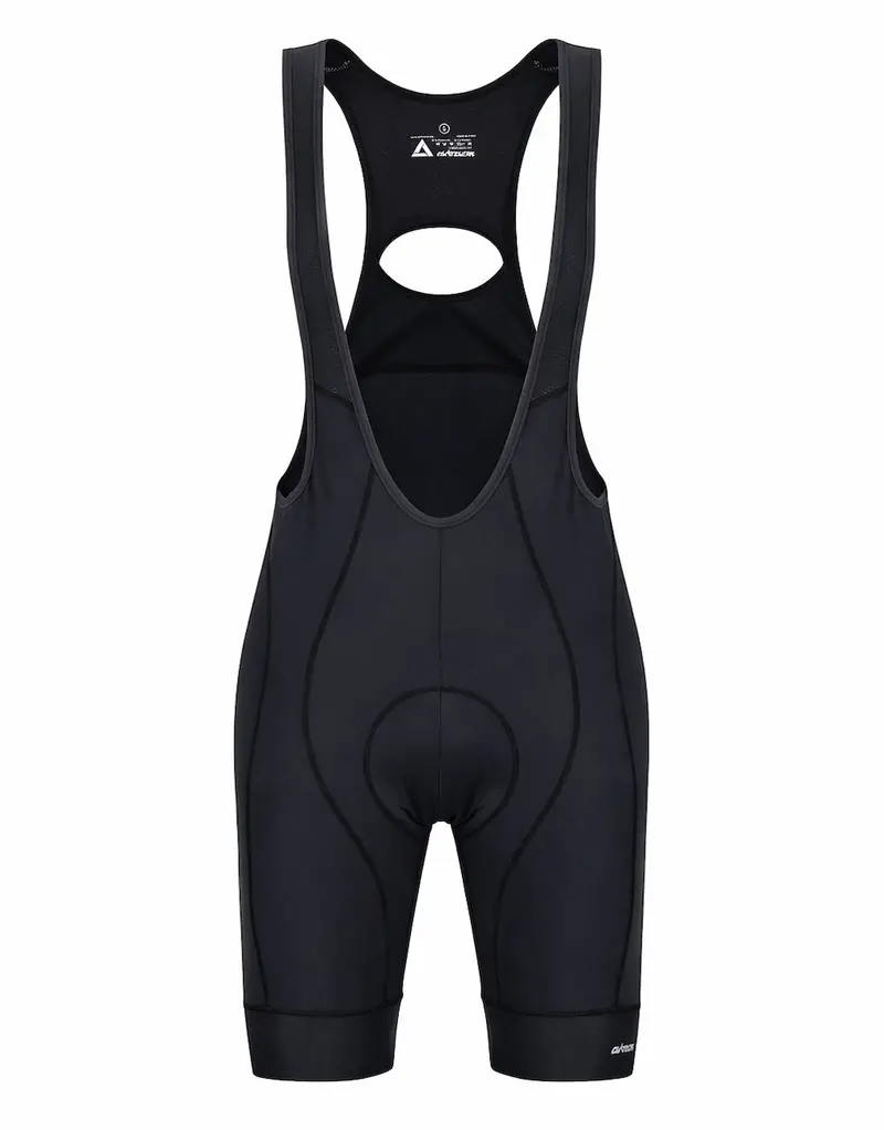Herren Radhose Kurz Mit Trägern - Trägerhose Comfort Line Schwarz 1
