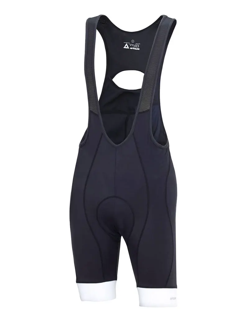Herren Radhose Kurz Mit Trägern - Trägerhose Comfort Line Schwarz-Weiß Setprodukt 1